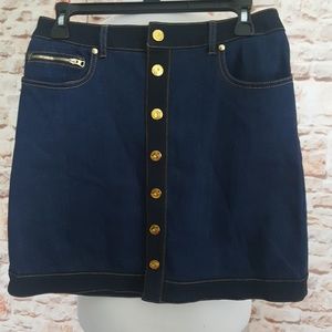 New Inc Denim Skirt